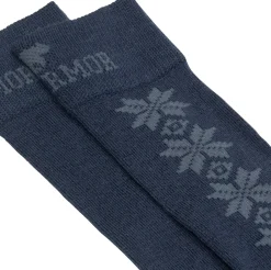 Gridarmor Kids' Alpin Merino Ski Sokk Jr Navy Blazer