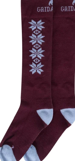 Gridarmor Kids' Alpin Merino Ski Sokk Jr Fig