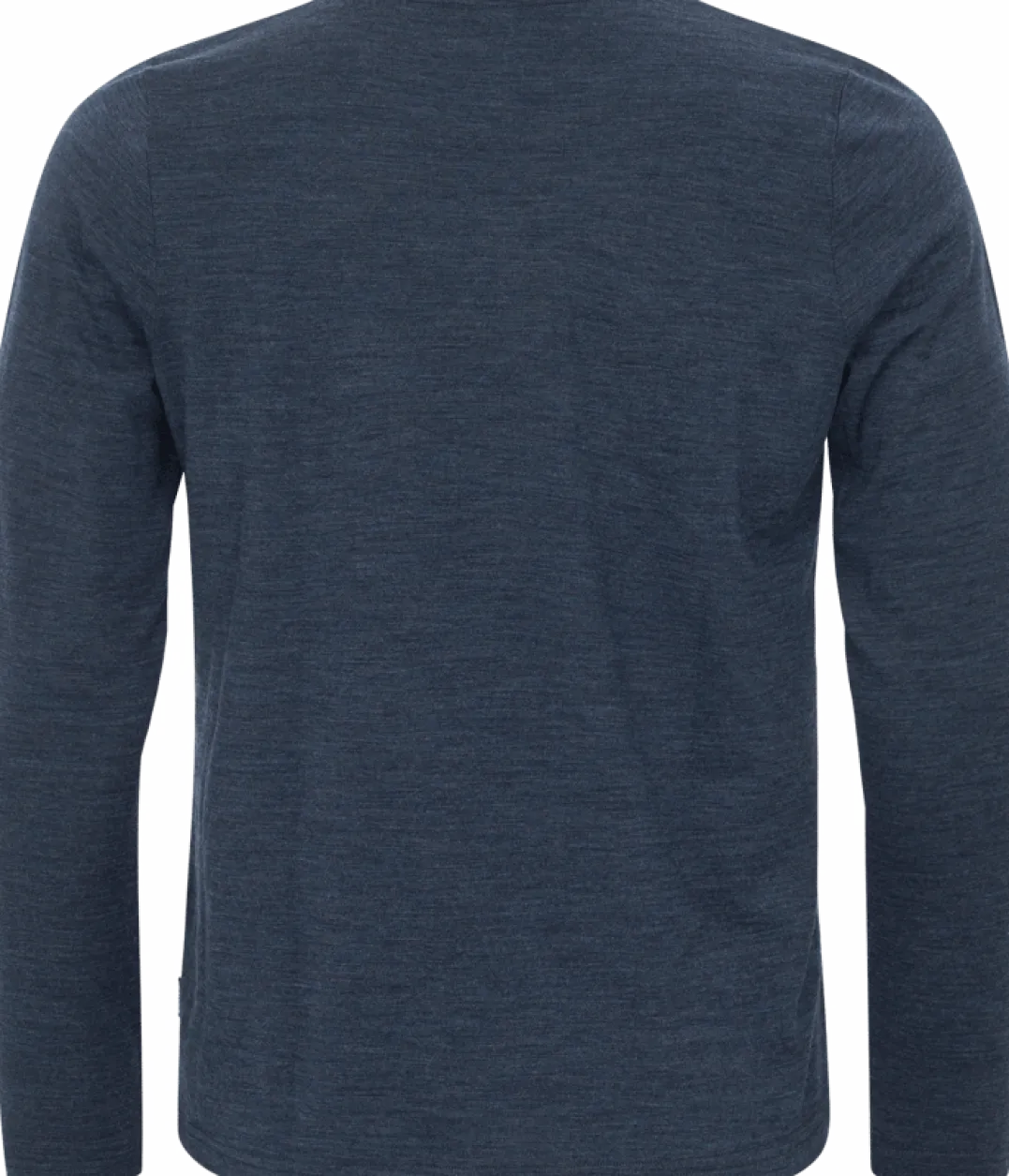 Gridarmor Men's Merino Wool Ls Tee Navy Blazer Melange