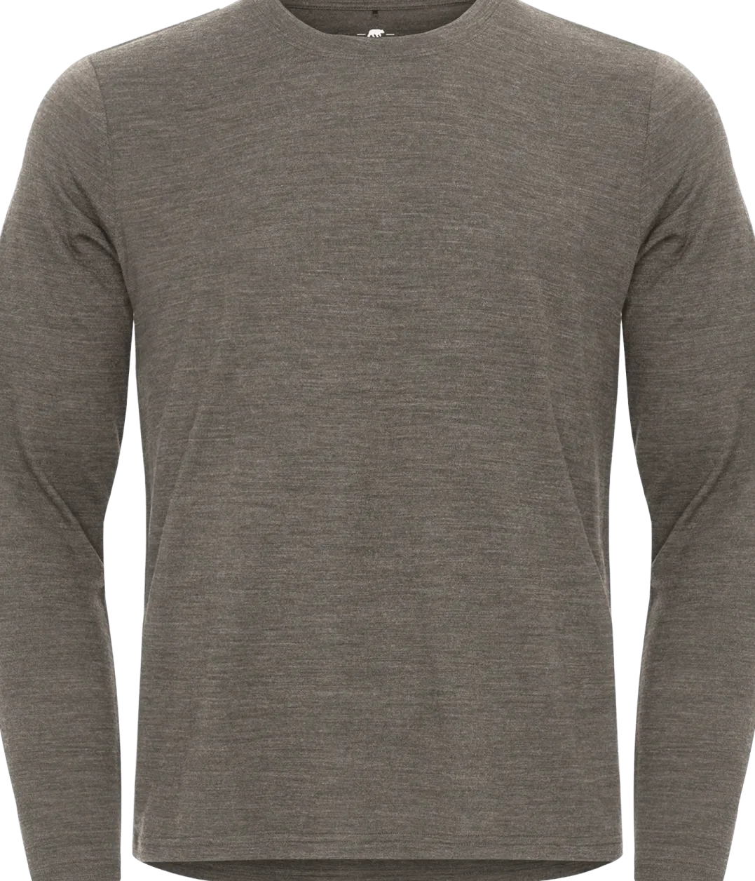 Gridarmor Men's Merino Wool Ls Tee Dusty Olive Melange