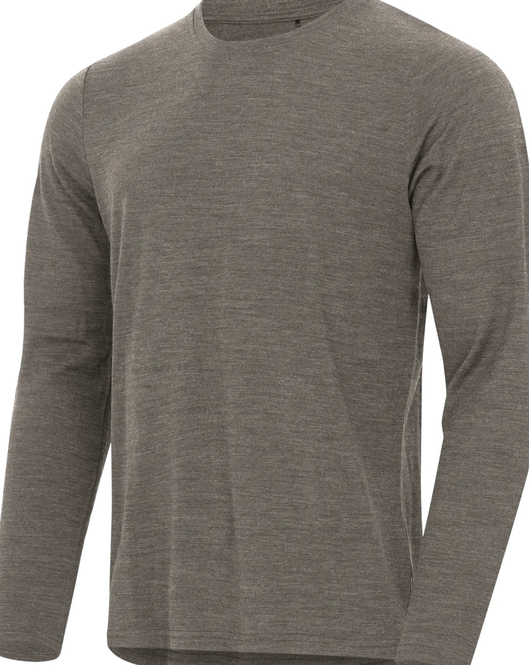 Gridarmor Men's Merino Wool Ls Tee Dusty Olive Melange