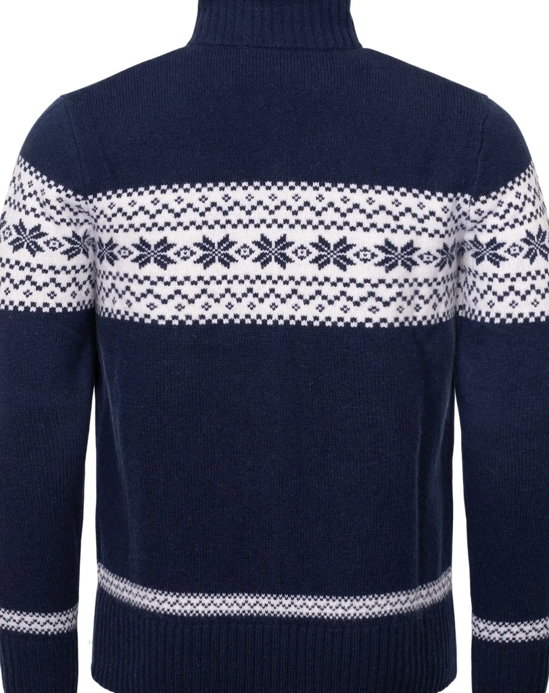 Gridarmor Men's Snøstjerne Full Zip Ullgenser Navy Blazer