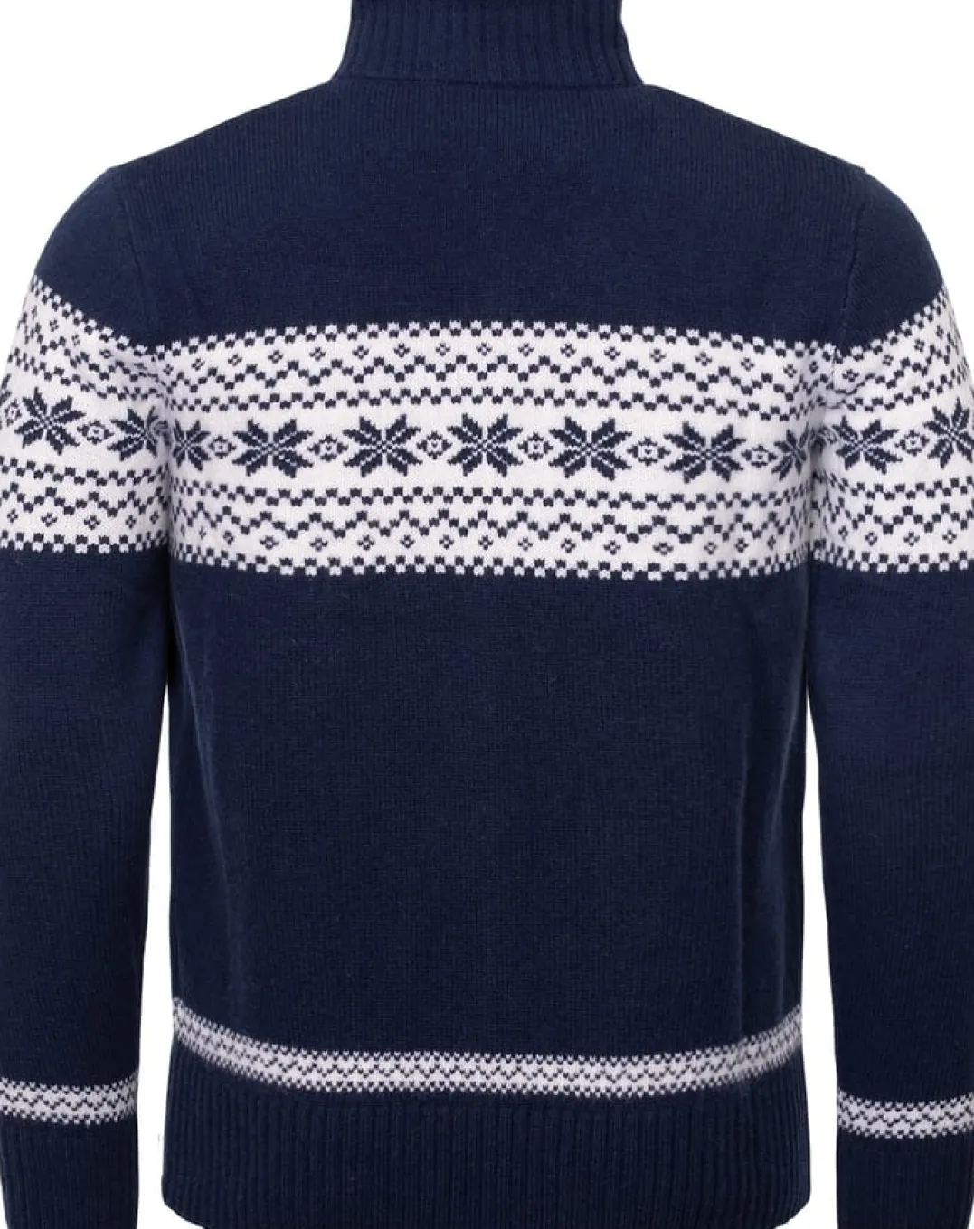 Gridarmor Men's Snøstjerne Full Zip Ullgenser Navy Blazer