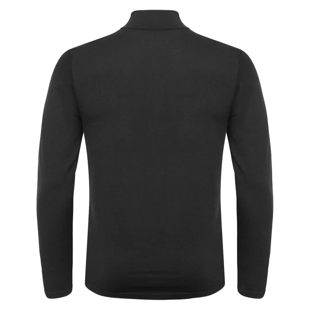 Gridarmor Merino Undertøy Zip Top Men Black Beauty