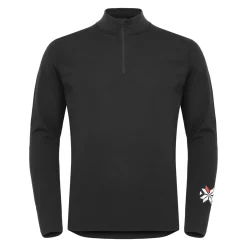 Gridarmor Merino Undertøy Zip Top Men Black Beauty