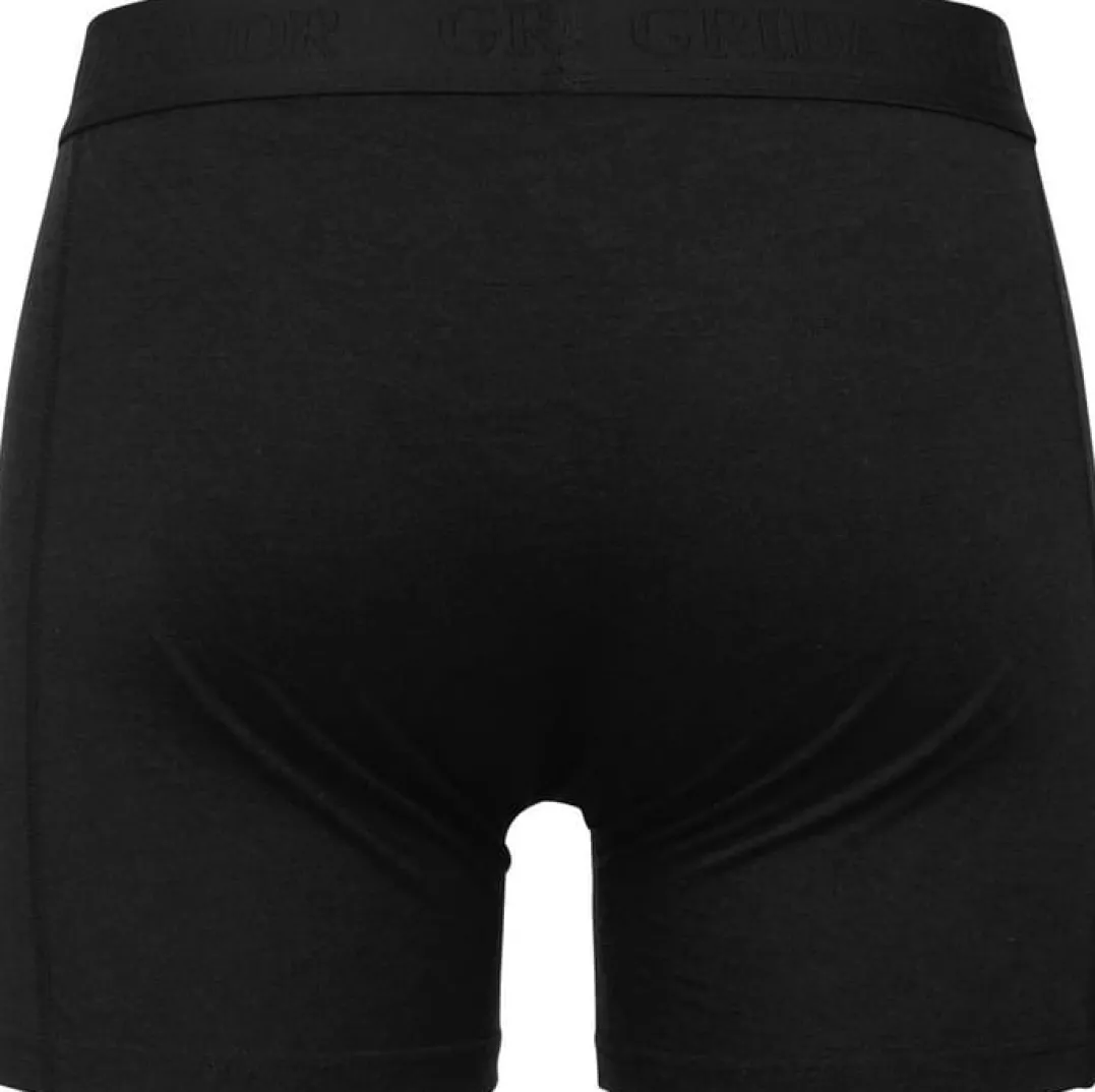 Gridarmor Merino Wool Boxers Men Black Beauty