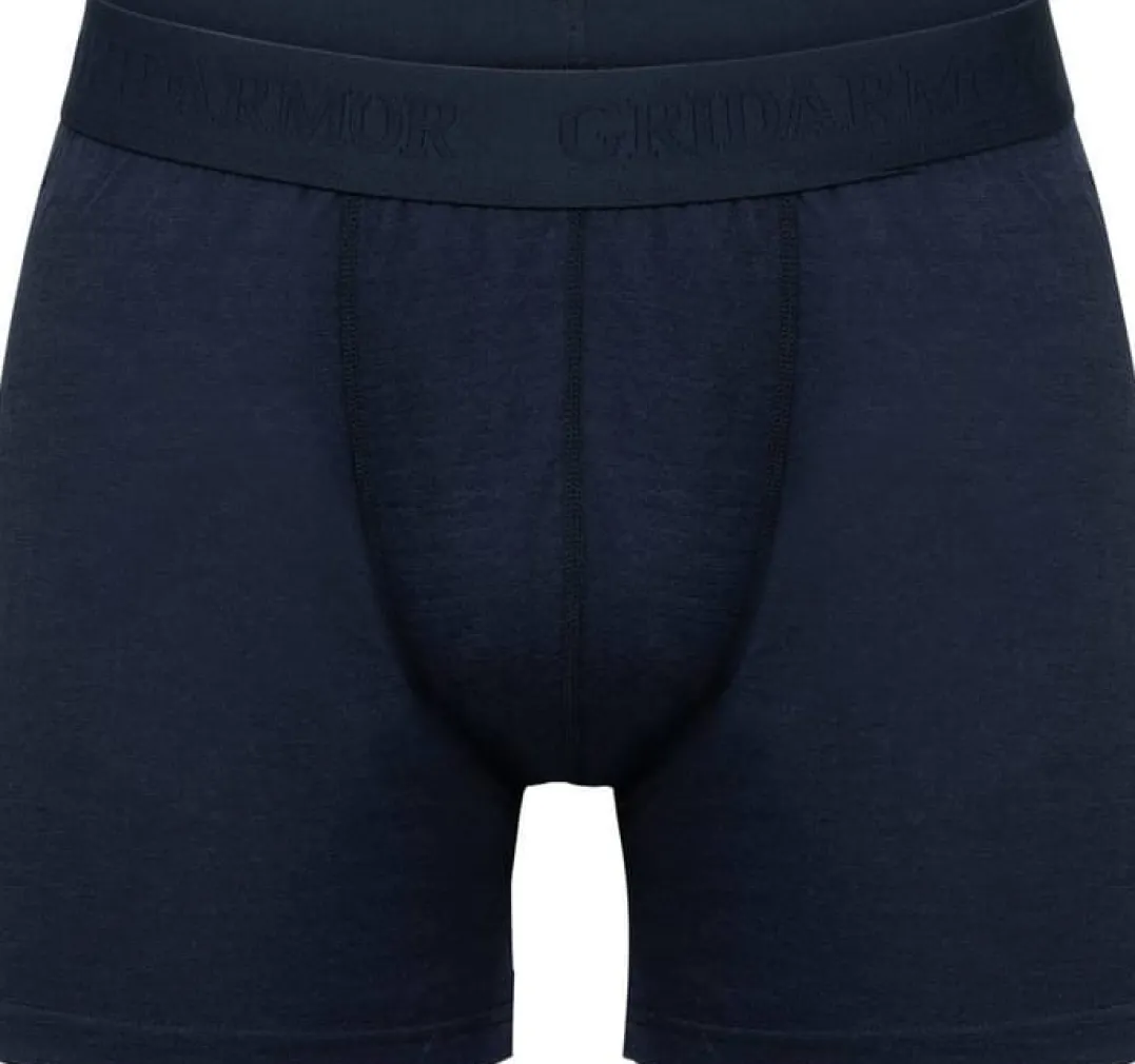 Gridarmor Merino Wool Boxers Men Navy Blazer
