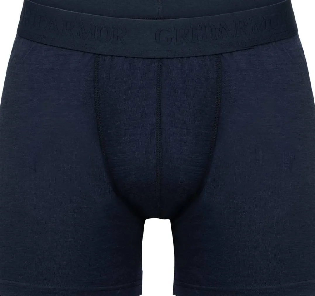 Gridarmor Merino Wool Boxers Men Navy Blazer