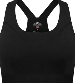 Gridarmor Merino Wool Soft Bra Wmn Black Beauty