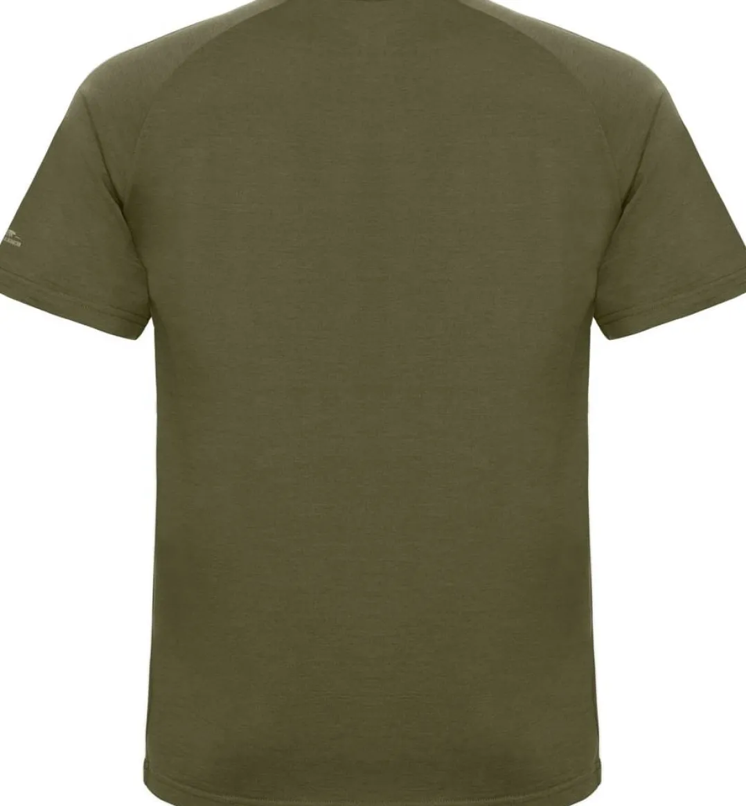 Gridarmor Merino Wool Tee Men Winter Moss