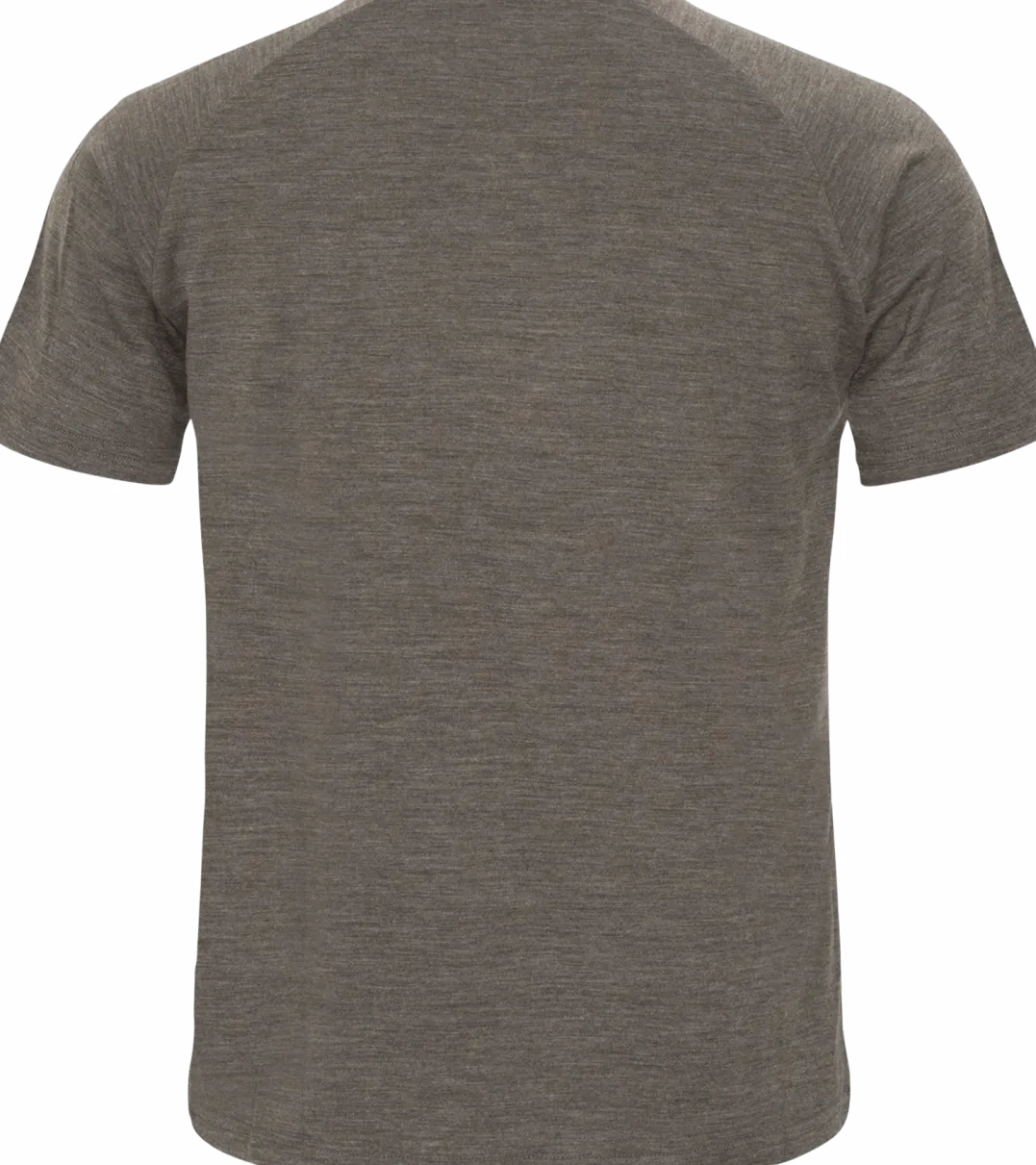 Gridarmor Merino Wool Tee Men Dusty Olive Melange