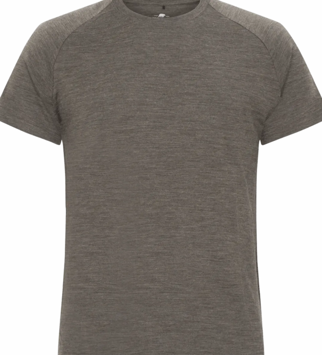 Gridarmor Merino Wool Tee Men Dusty Olive Melange