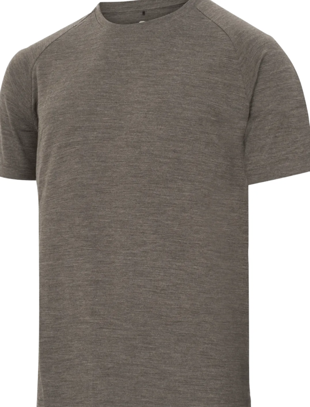Gridarmor Merino Wool Tee Men Dusty Olive Melange