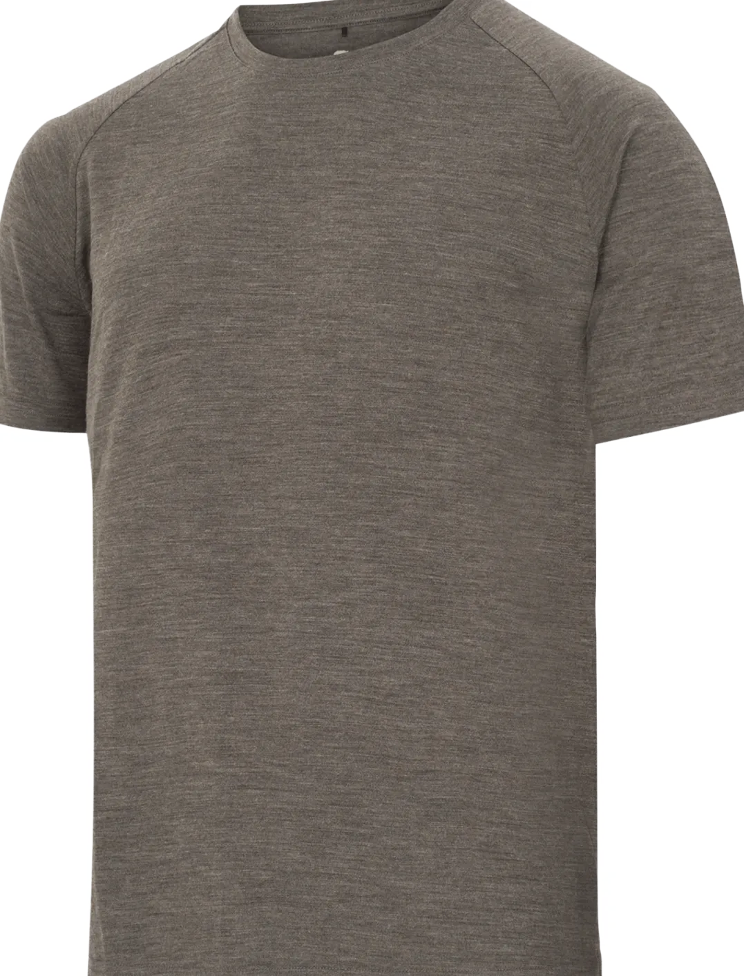 Gridarmor Merino Wool Tee Men Dusty Olive Melange