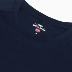 Gridarmor Merino Wool Tee Men Navy Blazer