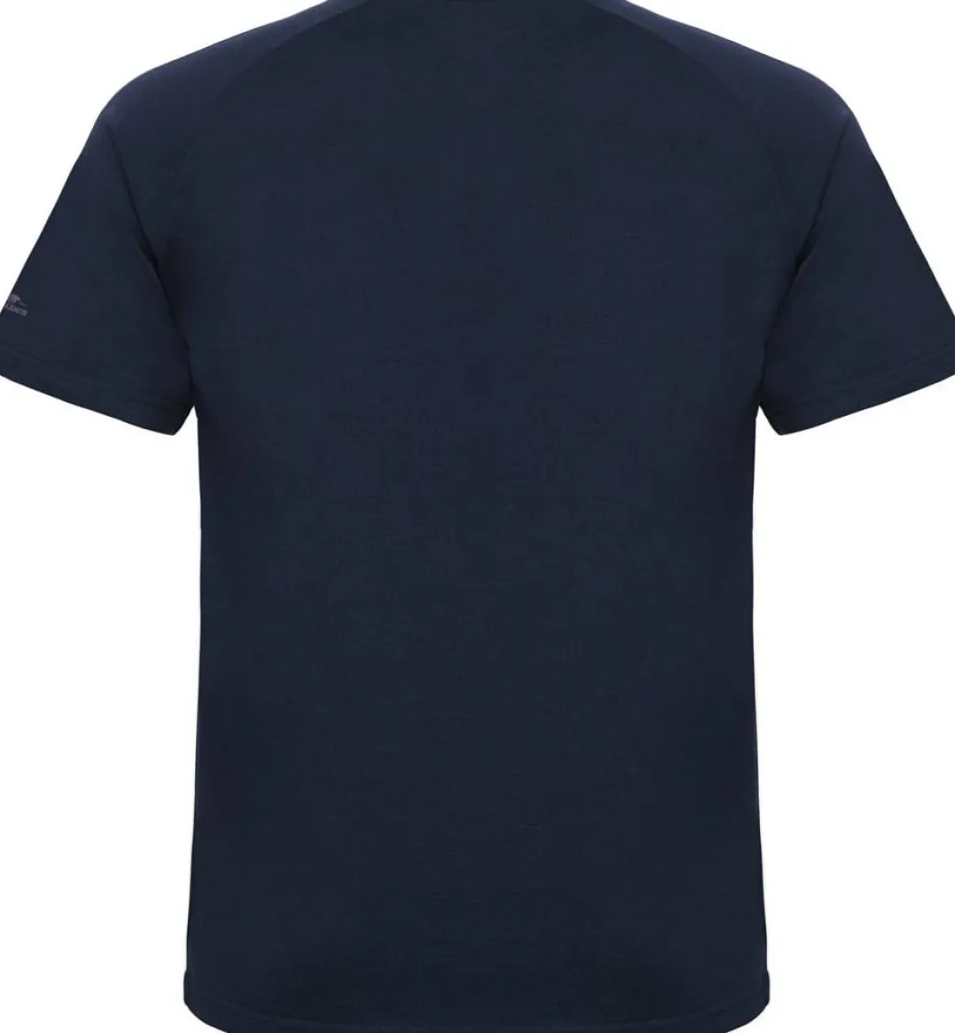 Gridarmor Merino Wool Tee Men Navy Blazer