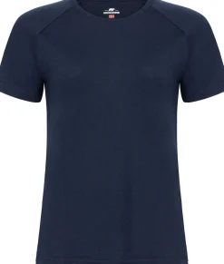 Gridarmor Merino Wool Tee Wmn Navy Blazer