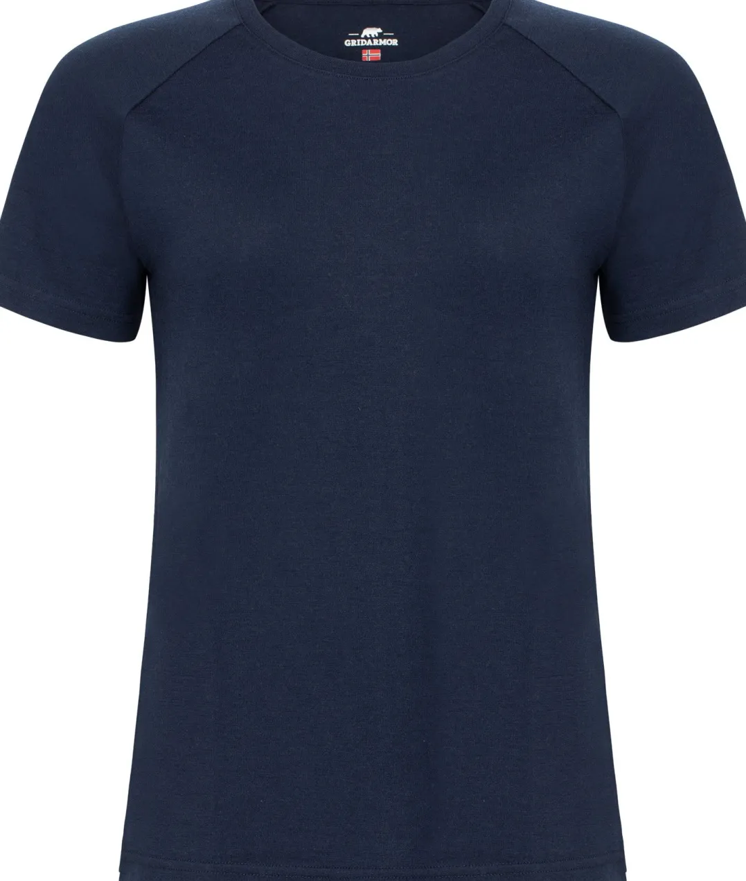 Gridarmor Merino Wool Tee Wmn Navy Blazer