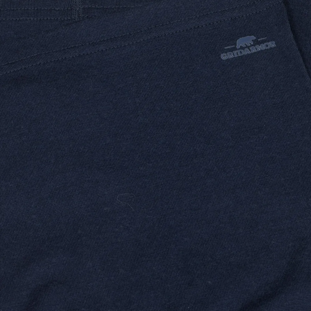 Gridarmor Merino Wool Tube Navy Blazer