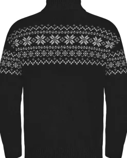 Gridarmor Snøkrystall Hz Ullgenser Men Black/White