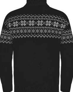 Gridarmor Snøkrystall Hz Ullgenser Men Black/White