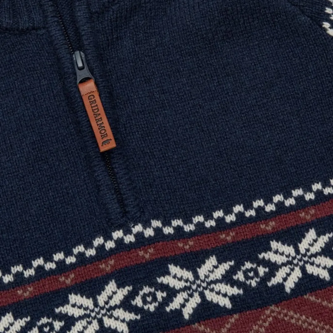 Gridarmor Snøstjerne Hz Ullgenser Men Navy Blazer