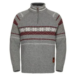 Gridarmor Snøstjerne Hz Ullgenser Men Grey Melange
