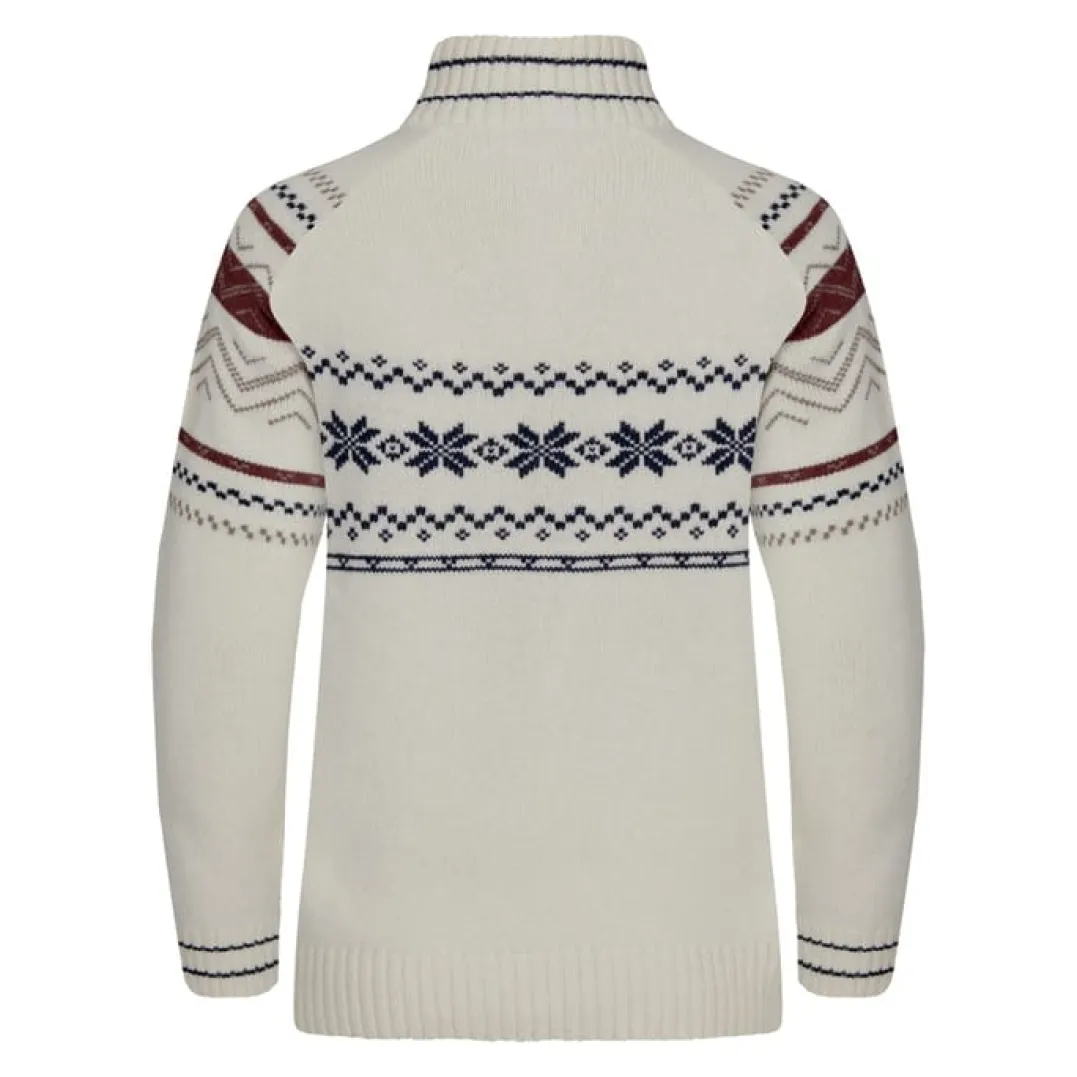 Gridarmor Snøstjerne Hz Ullgenser Wmn Bright White