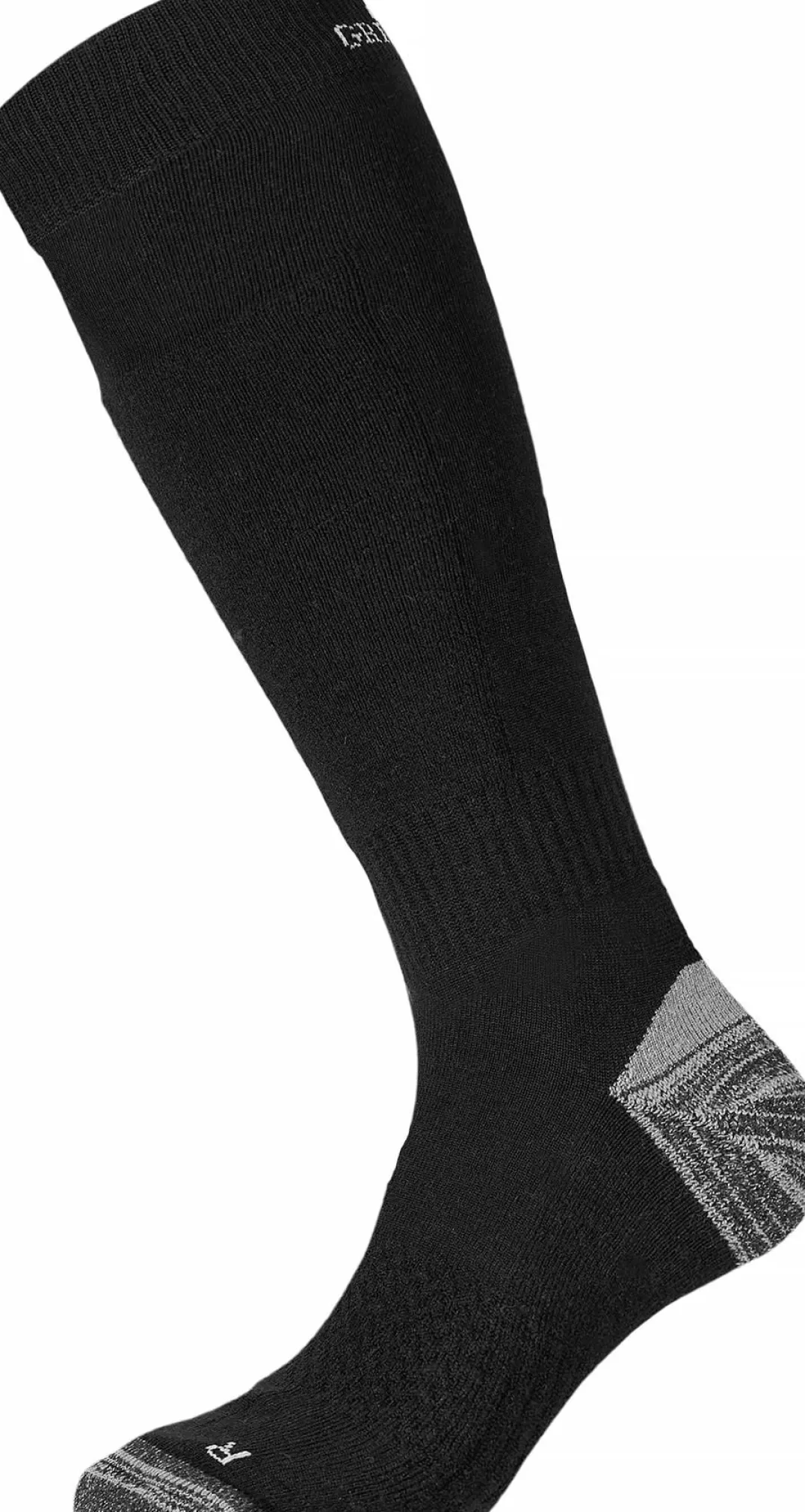 Gridarmor Solid Alpine Merino Wool Sock Black Beauty