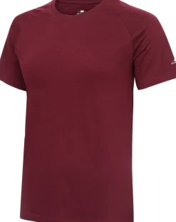 Gridarmor Thin Merino Tee Wmn Tawny Port