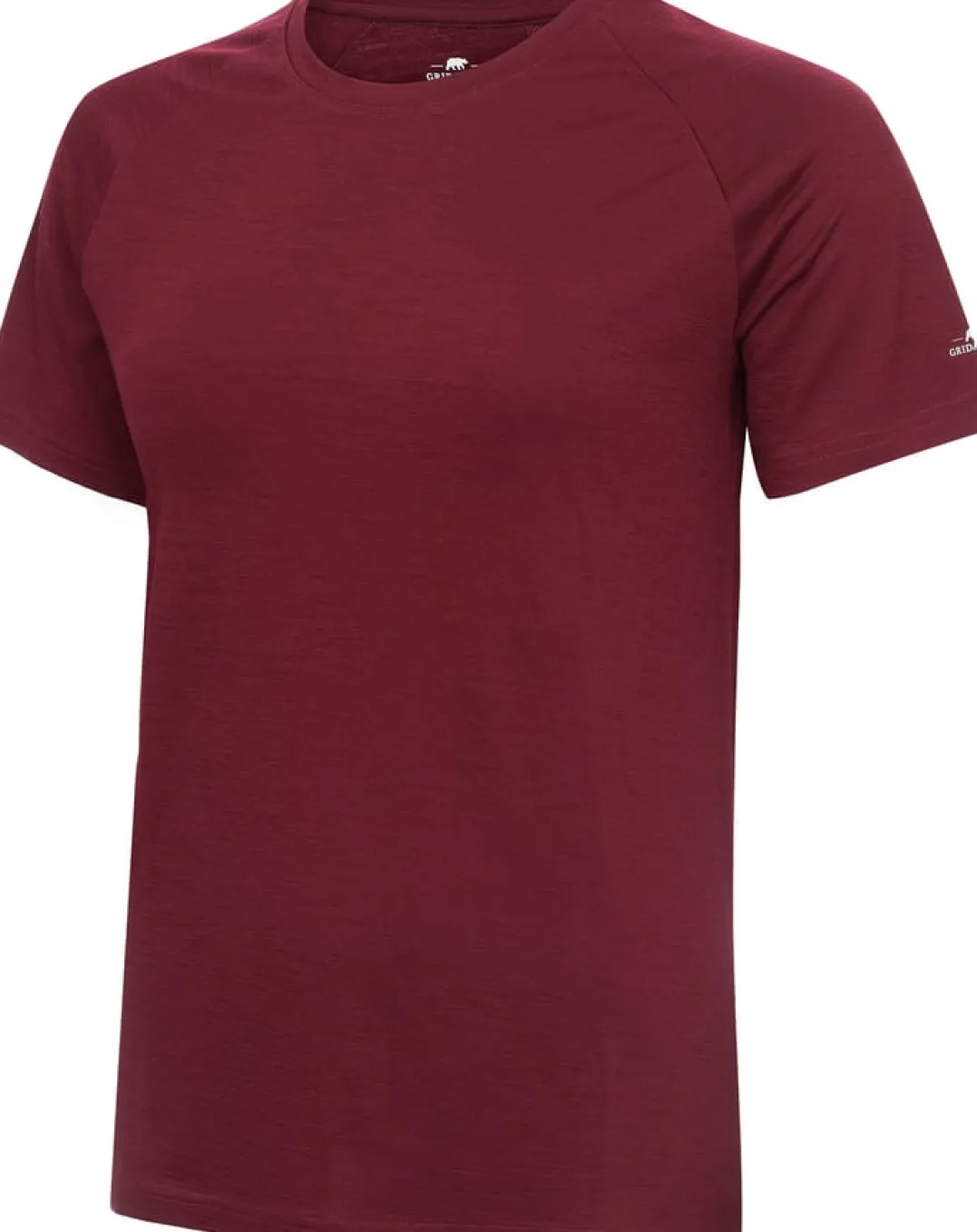 Gridarmor Thin Merino Tee Wmn Tawny Port