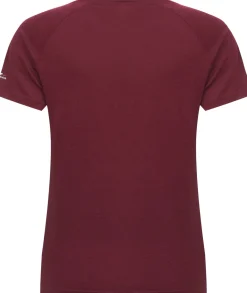 Gridarmor Thin Merino Tee Wmn Tawny Port