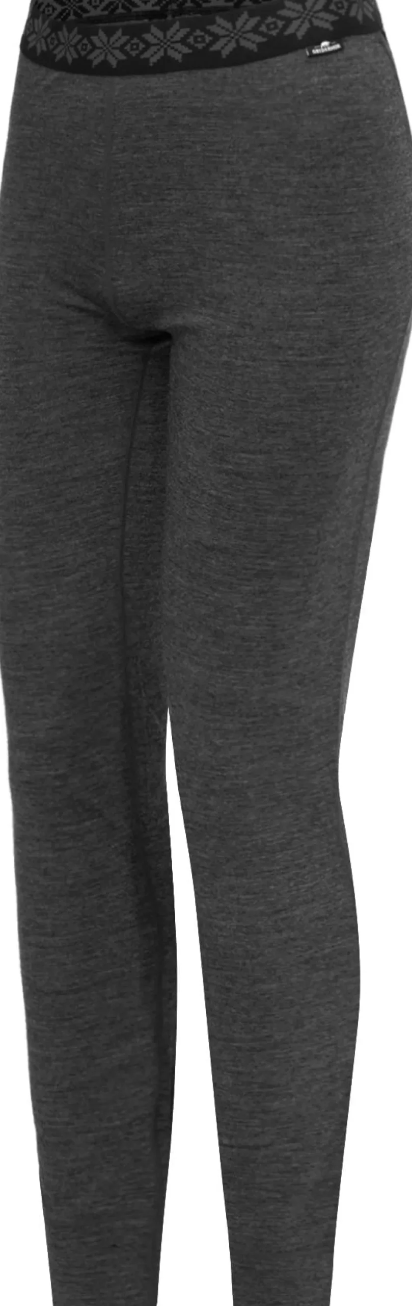 Gridarmor Viks Wool Undertøy Longs Wmn Dk. Greymelange