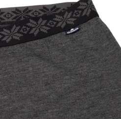 Gridarmor Viks Wool Undertøy Longs Wmn Dk. Greymelange