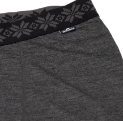 Gridarmor Viks Wool Undertøy Longs Men Dark Greymelange