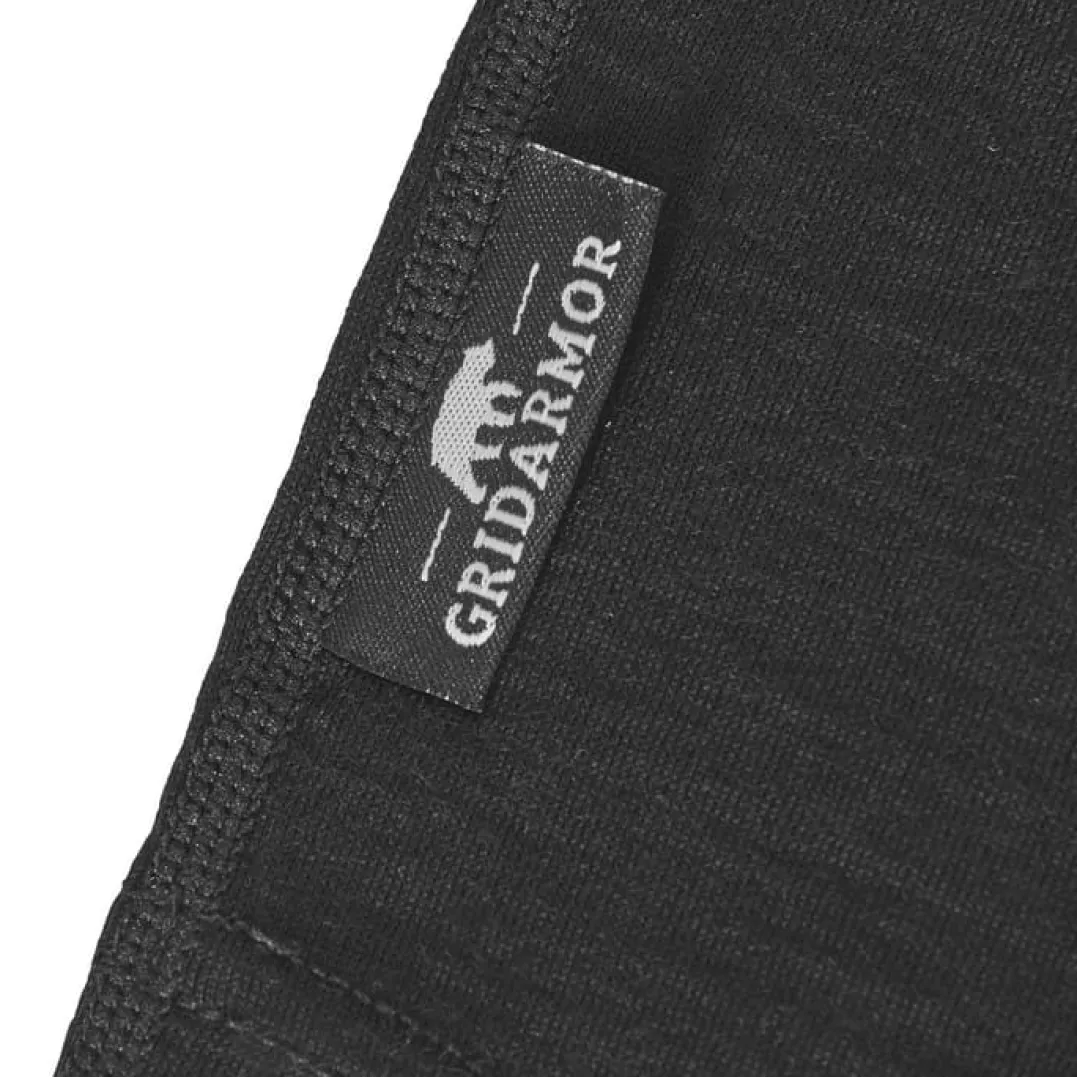 Gridarmor Viks Wool Undertøytop Men Black Beauty