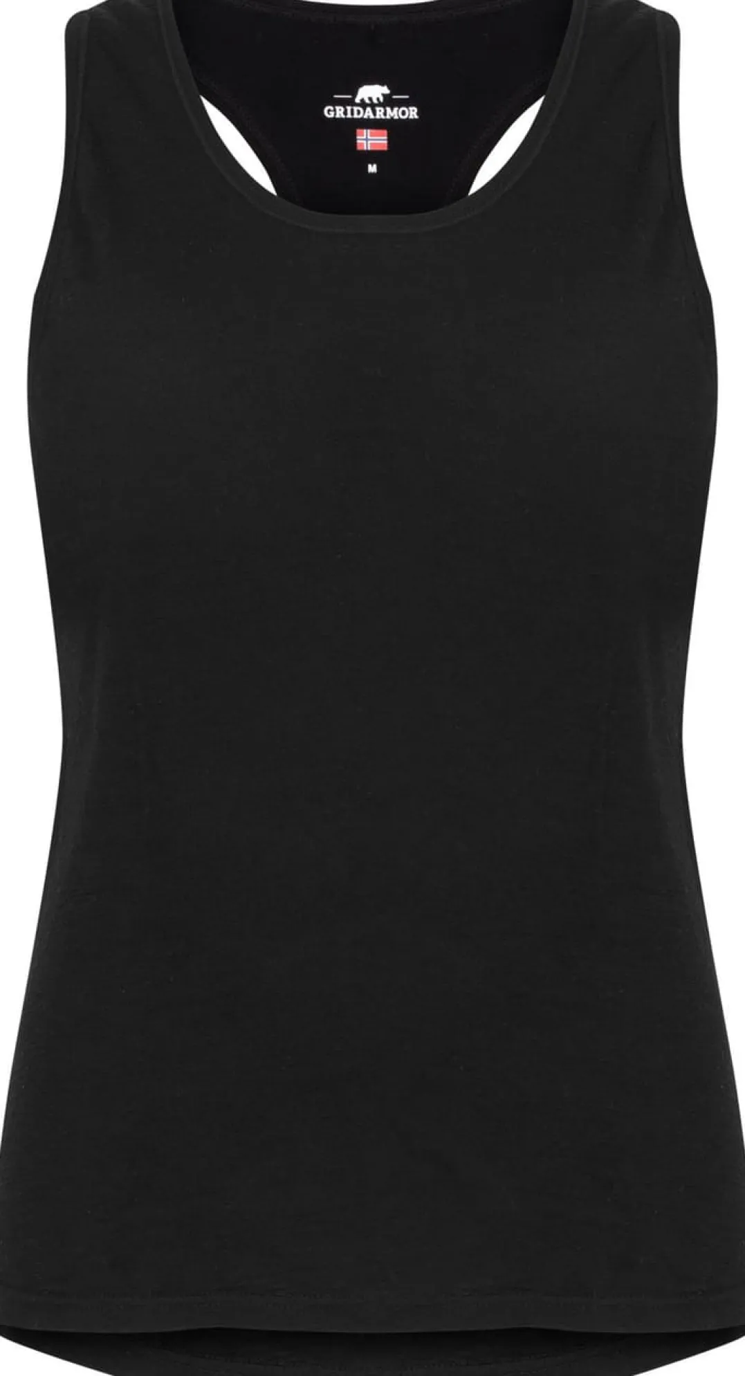Gridarmor Women's Merino 150 gsm Singlet Black Beauty