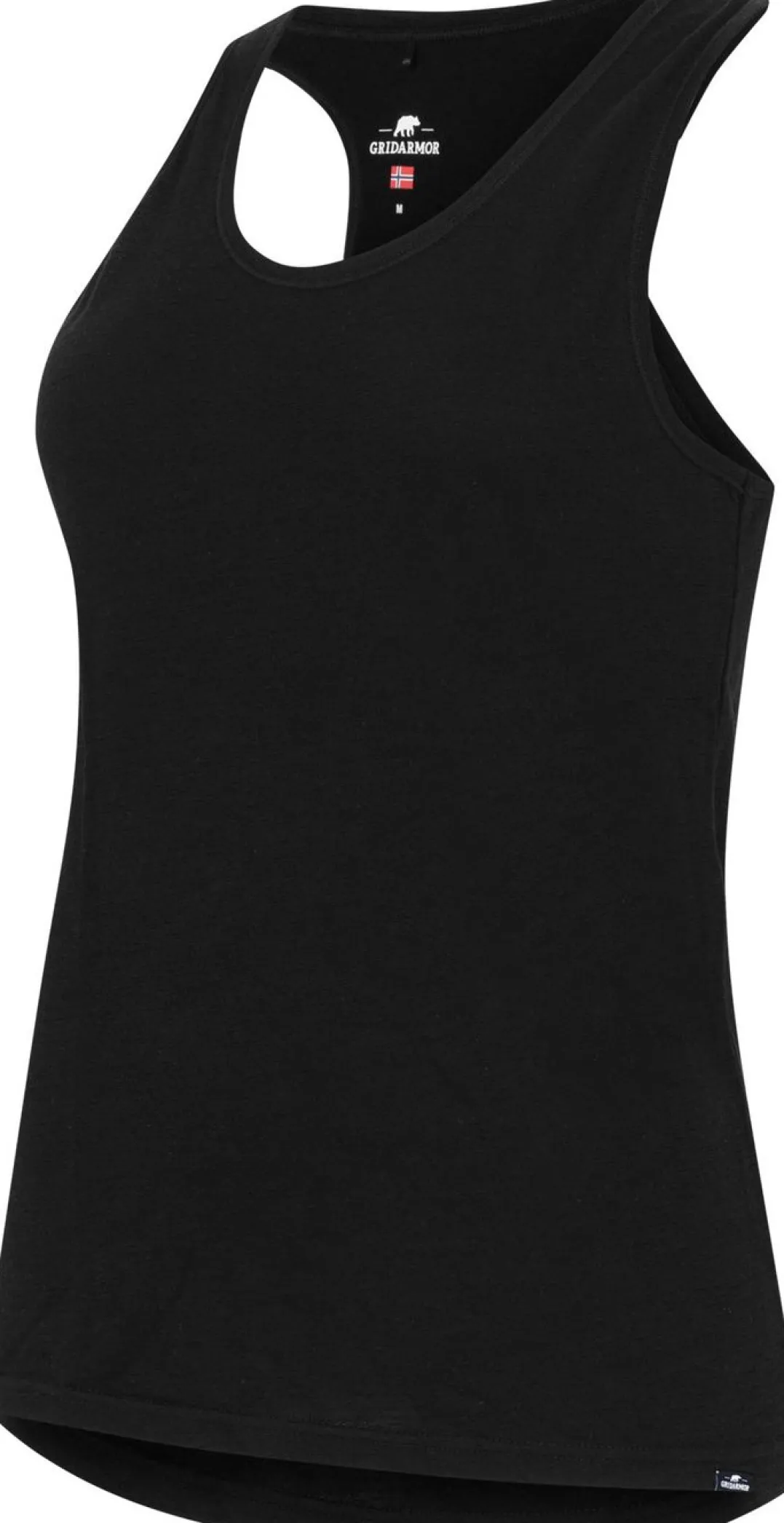 Gridarmor Women's Merino 150 gsm Singlet Black Beauty