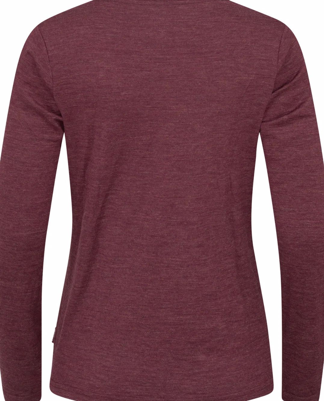 Gridarmor Women's Merino Wool LS Tee Fig Melange