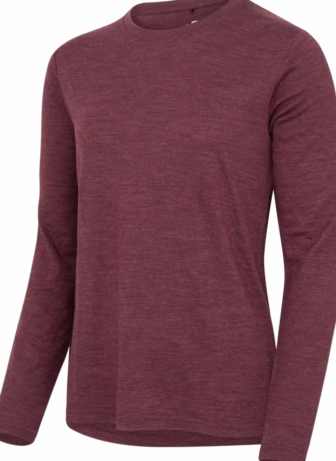 Gridarmor Women's Merino Wool LS Tee Fig Melange