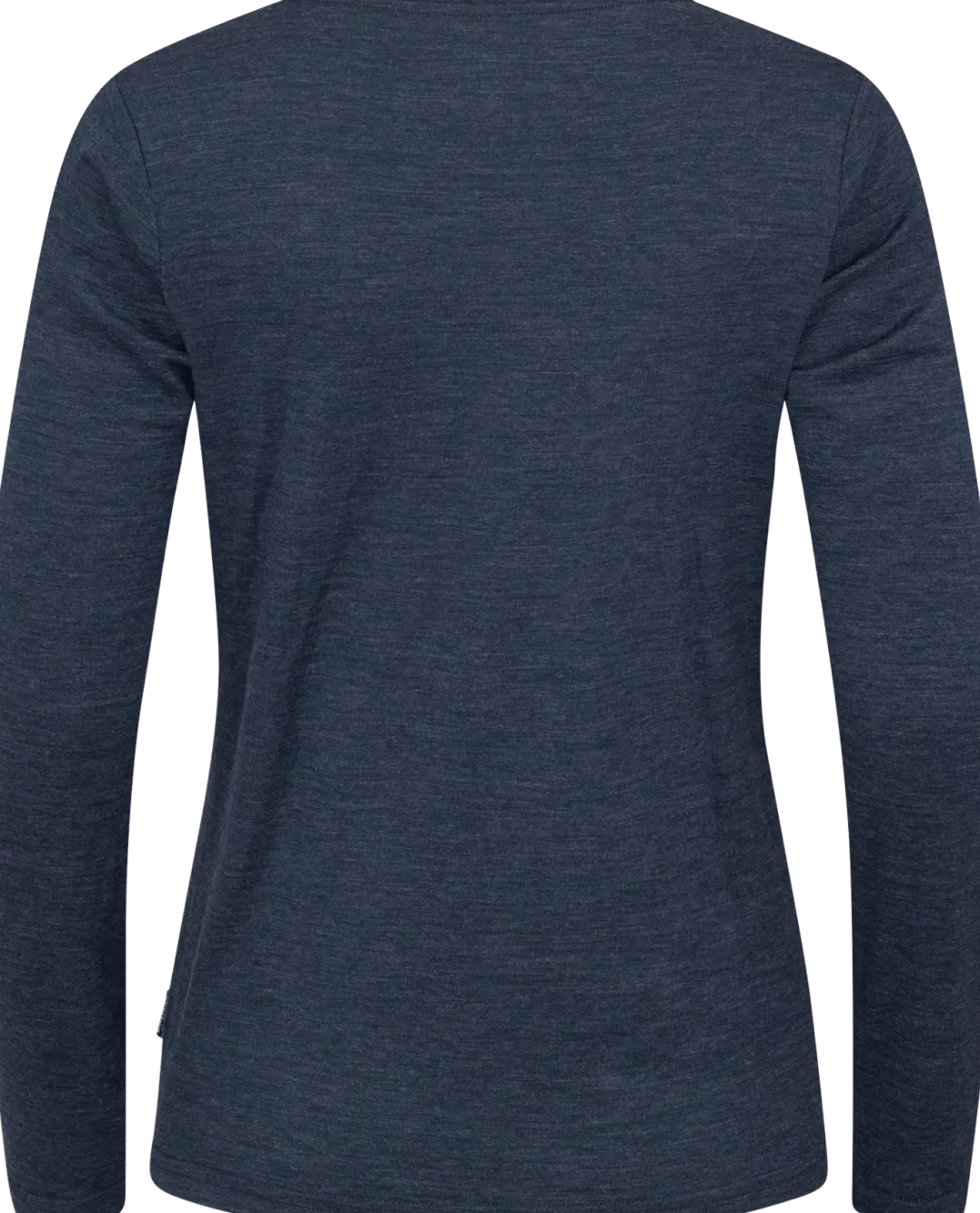 Gridarmor Women's Merino Wool LS Tee Navy Blazer Melange