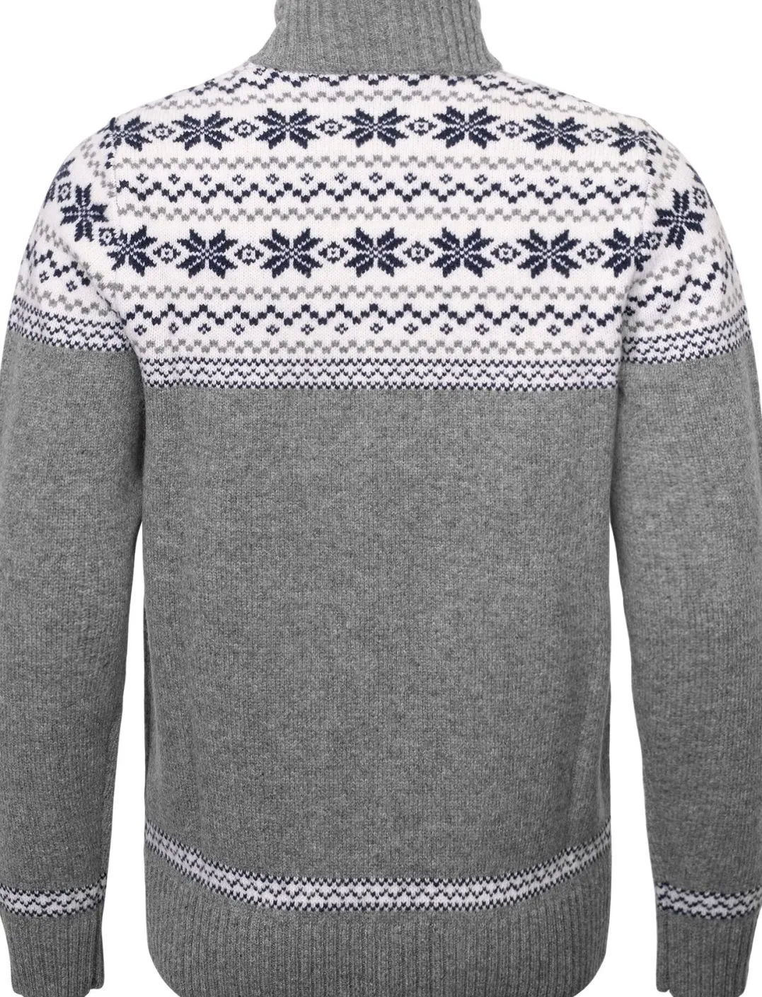 Gridarmor Women's Snøstjerne Full Zip UllgenserMid Grey Melange