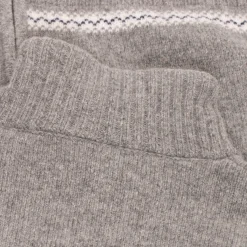 Gridarmor Women's Snøstjerne Full Zip UllgenserMid Grey Melange