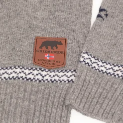 Gridarmor Women's Snøstjerne Full Zip UllgenserMid Grey Melange