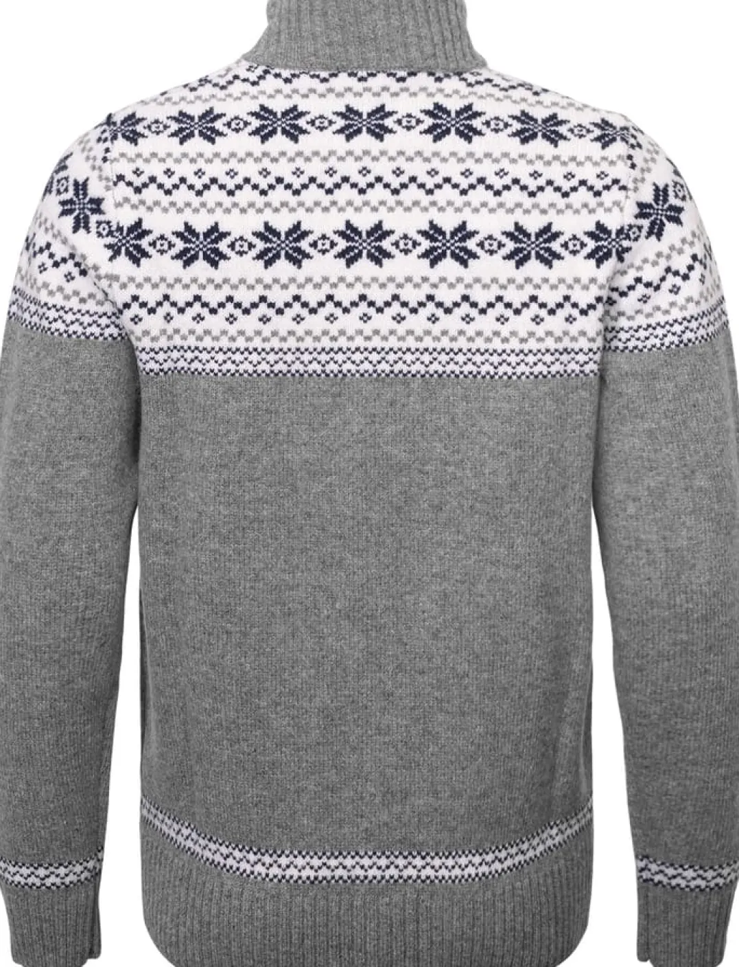 Gridarmor Women's Snøstjerne Full Zip UllgenserMid Grey Melange