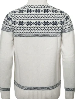 Gridarmor Women's Snøstjerne Full Zip UllgenserBright White