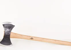 Gränsfors Dobbelegget kasteøks, Kort skaft, 75 cm Wood/Grey