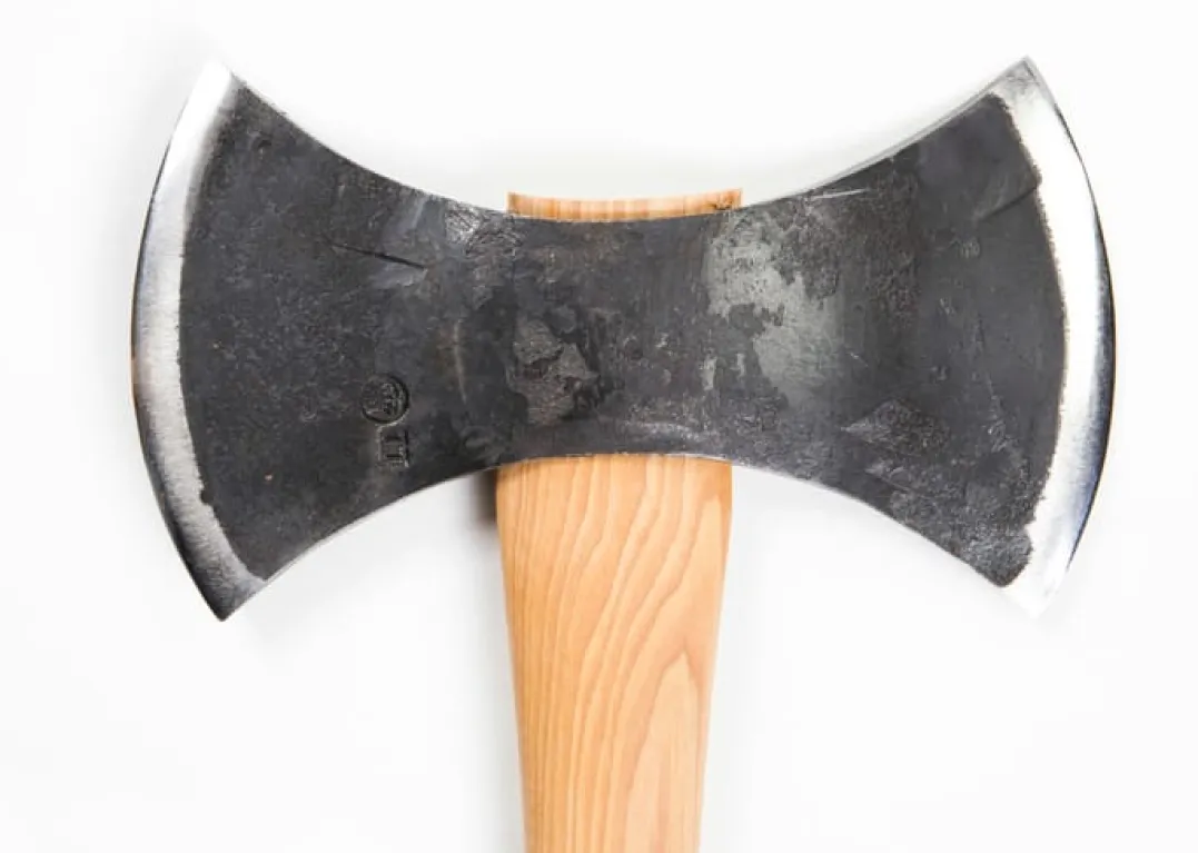 Gränsfors Dobbelegget kasteøks, Kort skaft, 75 cm Wood/Grey