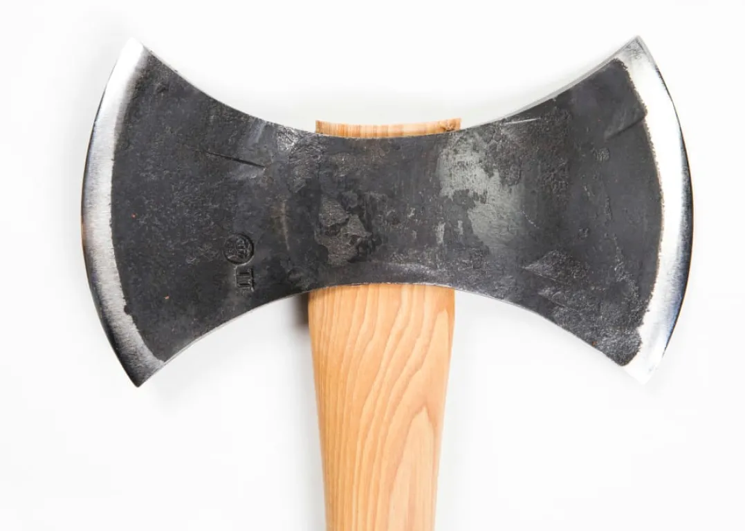 Gränsfors Dobbelegget kasteøks, Kort skaft, 75 cm Wood/Grey