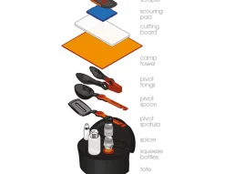 GSI Outdoors CROSSOVER KITCHEN KIT Multi
